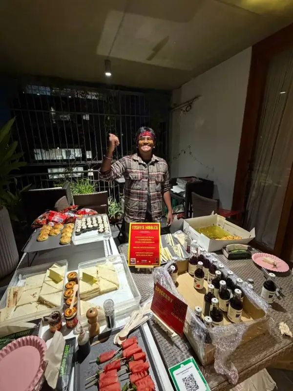 A food spread at an event